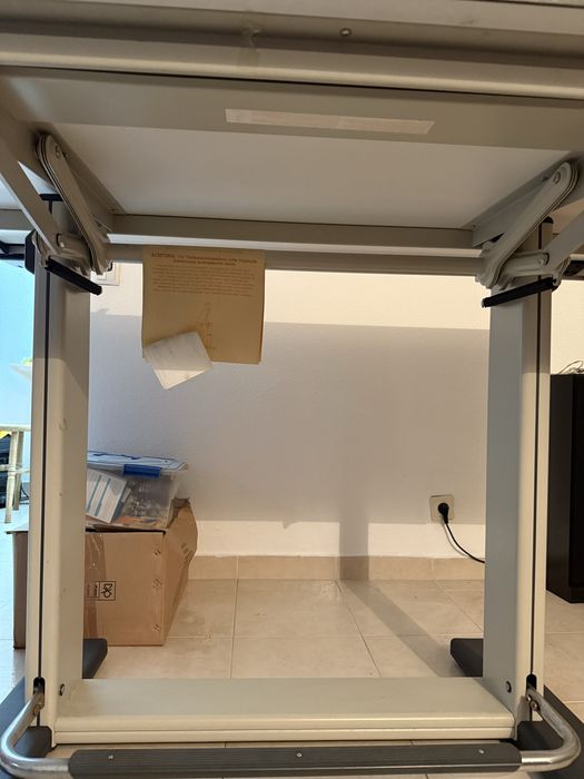 Mesa Estirador Neolt XL 100x170 + Réguas Neolt + Acessórios