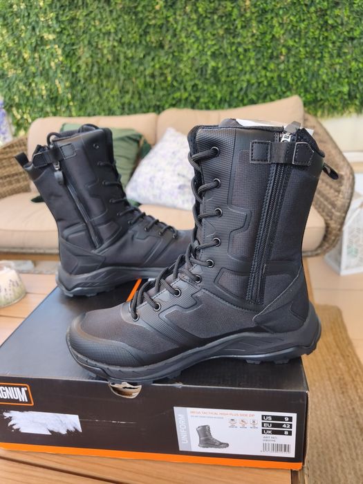 Botas Magnum Mega Tactical High Plus SIDE ZIP
