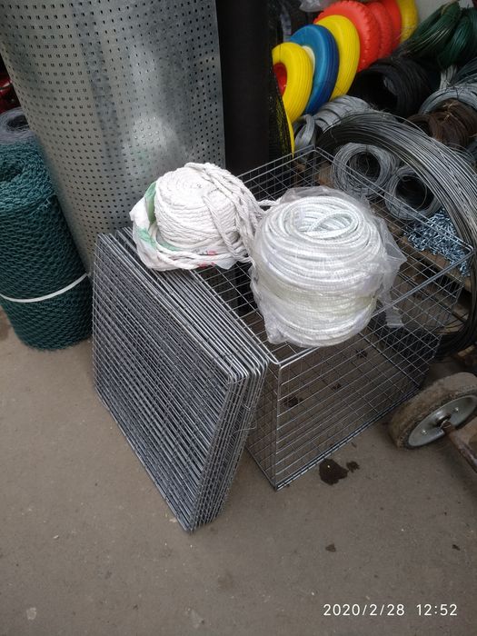 Клітка для курей Сетка Сітка сварная оц Рамки ящики для птицы 0,5м*0,5