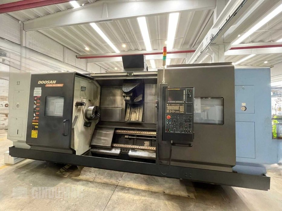 Tokarka CNC DOOSAN PUMA MX3100 - oś Y i przeciwwrzeciono