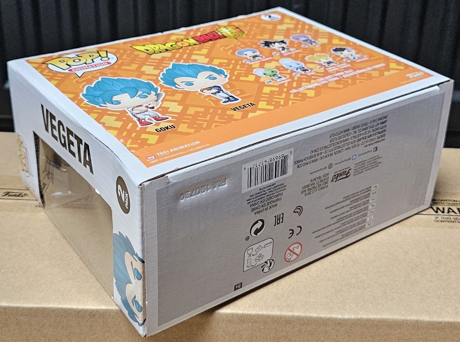 Funko POP! Dragon Ball Super – Goku & Vegeta (Baseball)+ protector