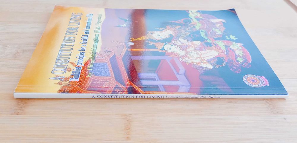 A Constitution for Living : Buddhist Principles
