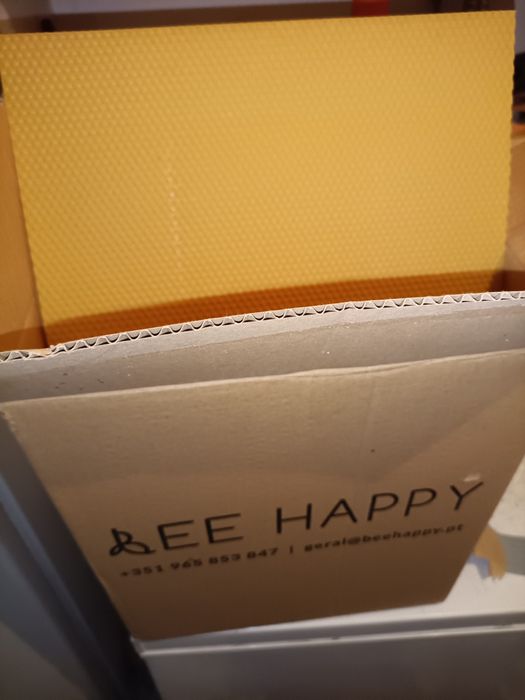 Cera de abelha moldada modelo reversível