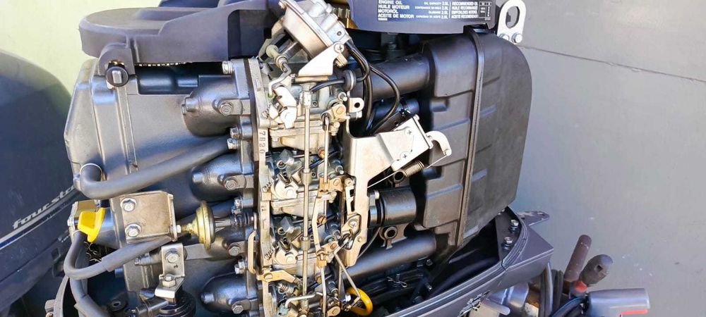 Silnik zaburtowy YAMAHA 50 KM stopa L Power Trim Manetka