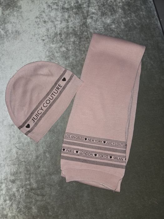 Juicy Couture  czapka szalik komplet