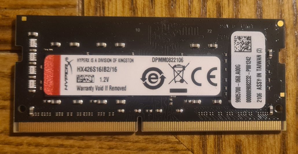 Продам Модуль памяти DDR4 16GB 2666 MHz: 4 000 грн. - Комплектуючі та ...