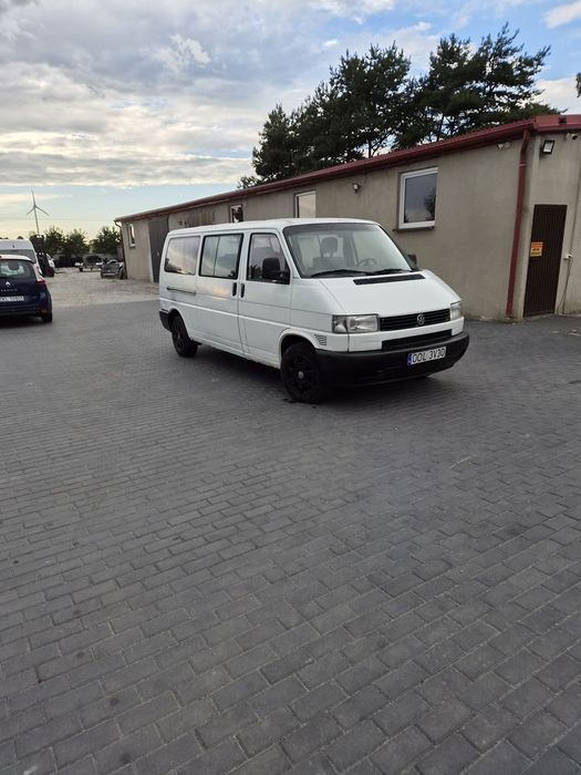 Volkswagen t4 2,5 turbo long 9 osób osobówka bus camper carawele