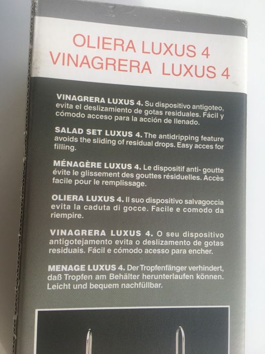 Conjunto Galheteiro + Saleiro + Pimenta