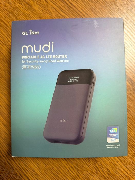 GL.iNet Mudi V2 GL-E750V2 — портативний 4G LTE Wi-Fi роутер з VPN, зміна IMEI на будь-який