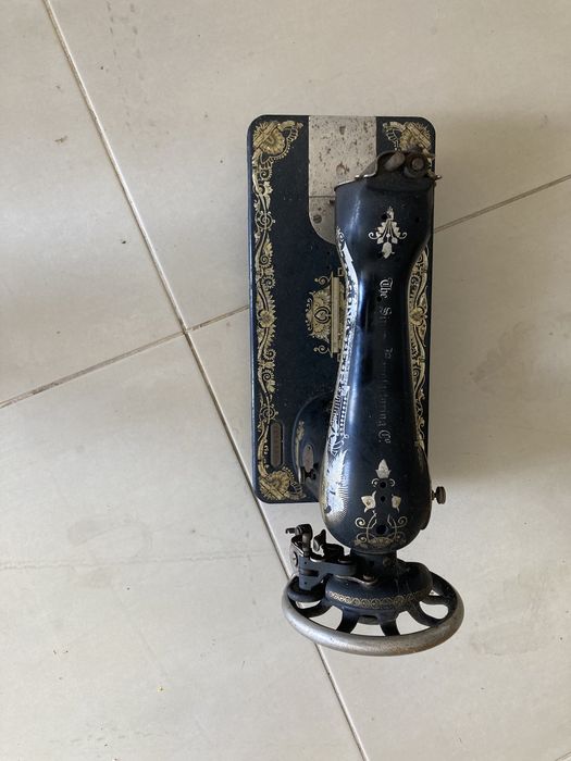 Maquina custura antiga da Singer