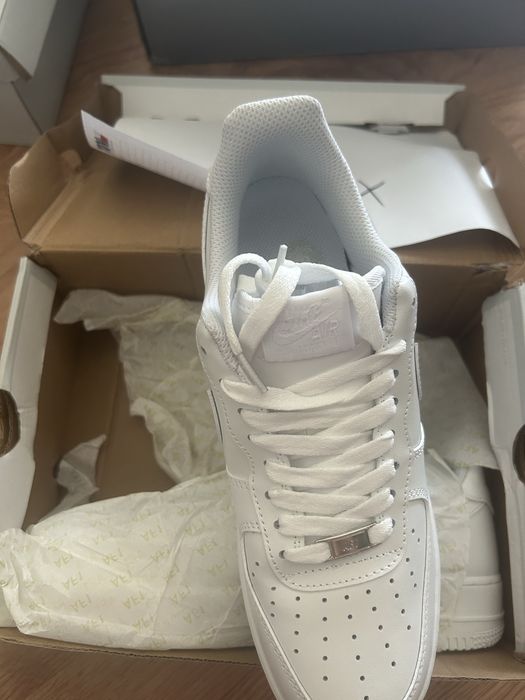 Biale buty nike af1