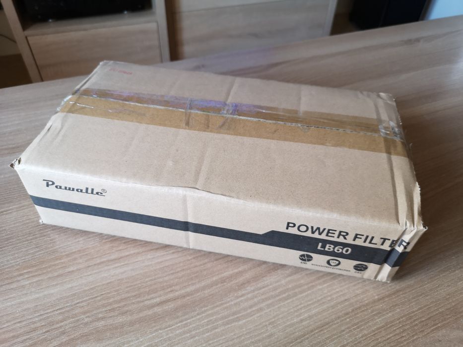 Listwa zasilająca - filtr do sprzętu audio PAWALLE LB-60.