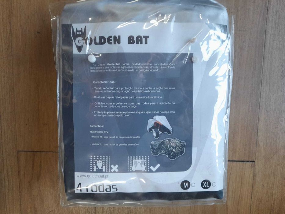 CAPA ATV/MOTO 4 GOLDEN BAT