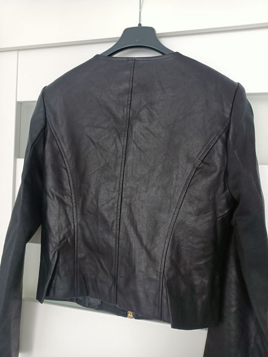 Śliczna ramoneska czarna S