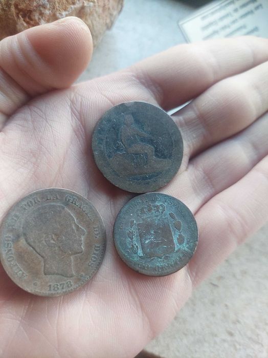 moedas diversas mediavais e antigas