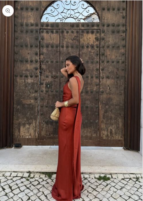 Vestido Terracota