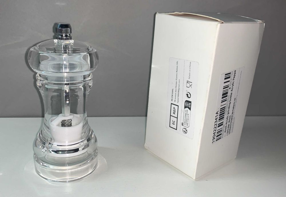 Мельница Акриловая механическая для Перца/Специй/Соли