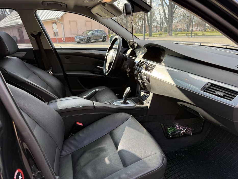 BMW E60 523i 190KM • R6 • Sportowy wygląd • Alufelgi • Przyciąga uwagę