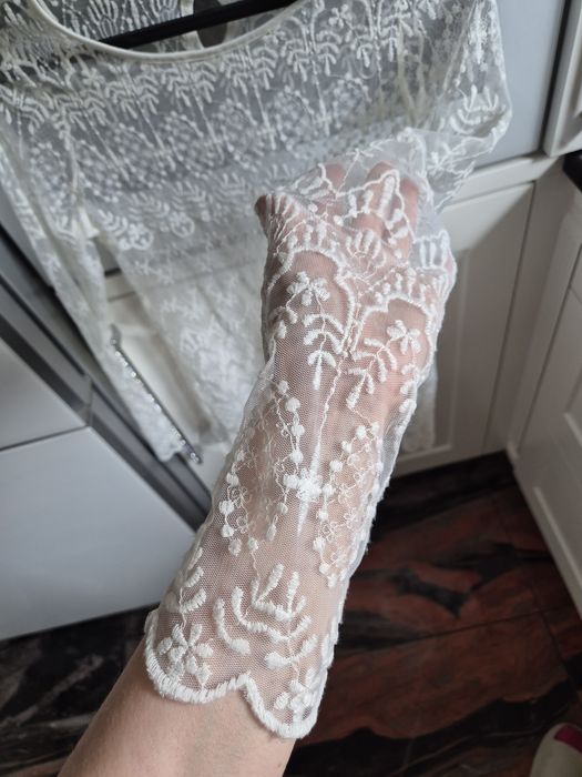 J.nowa bluzka damska koronkowa roz.36