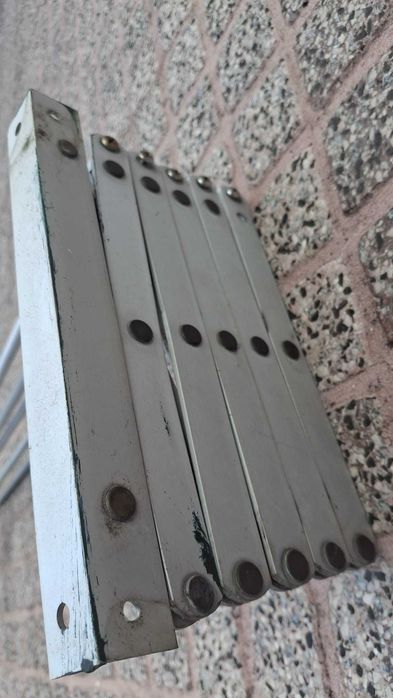 Estendal de encolher feito de alumínio 1,30 m de  largura