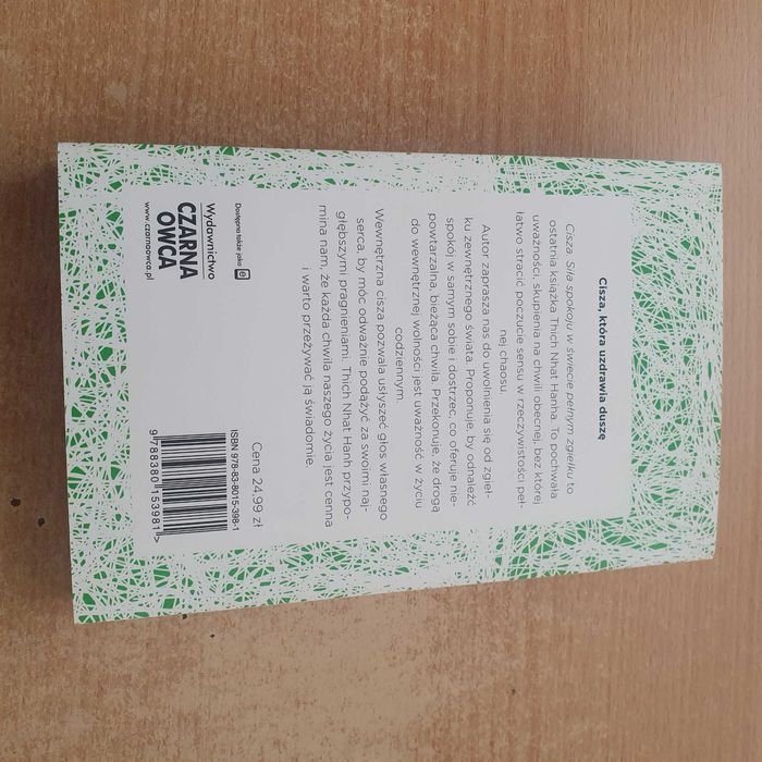 Cisza Thich Nhat Hanh Siła spokoju w świecie pełnym zgiełki