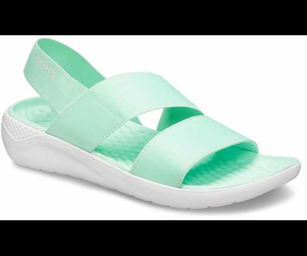 Жіночі босоніжки crocs LiteRide Stretch Sandal женские сандалии на резинке оригінал