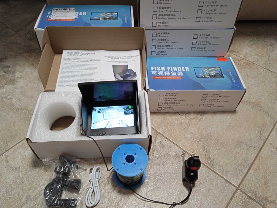 Камера для рибалки і пошуку риби,підводна камера.Сигналізатори.Ехолоти