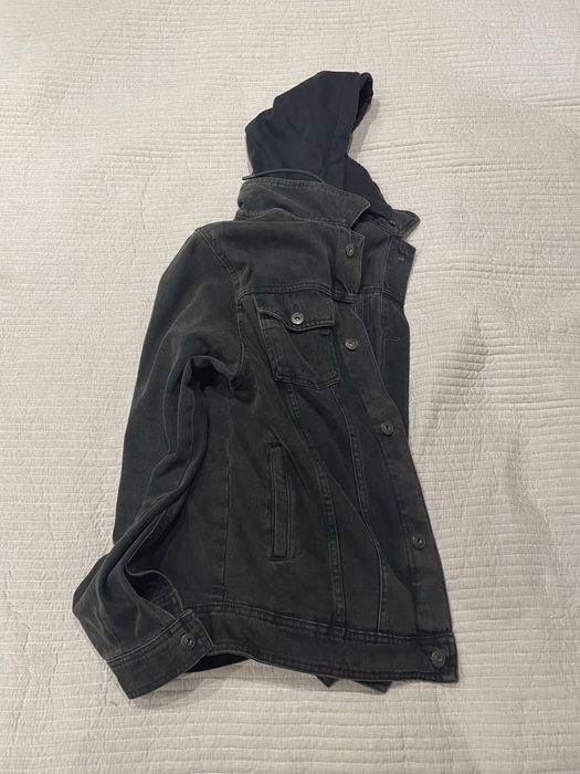 Джинсова куртка Cropp Denim Lab, розмір L, чорна
