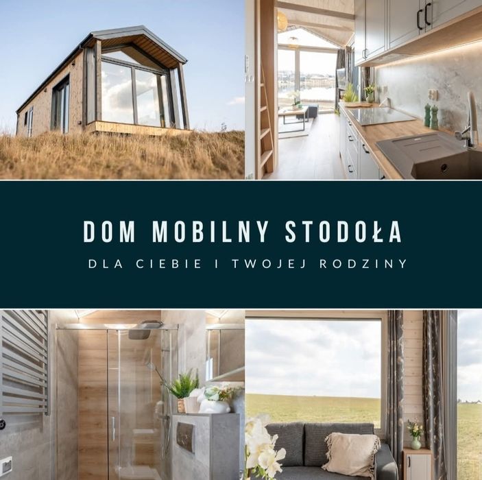 Domek mobilny na kołach całoroczny z antresolą Nowy dostępny od ręki - Widok 4