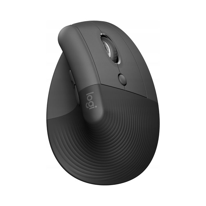 outlet myszka bezprzewodowa logitech lift right vertical grafitowa 4000 dpi