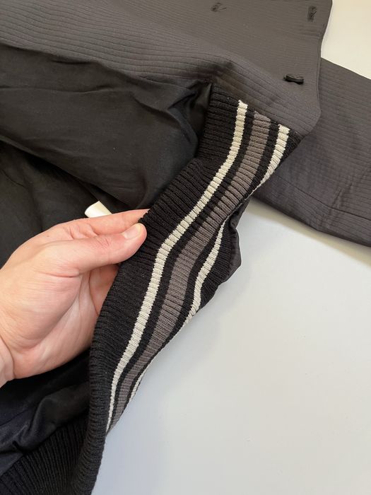 Бомбер Kiko Kostadinov Black Valakas Bomber Size M Issey Miyake Rick