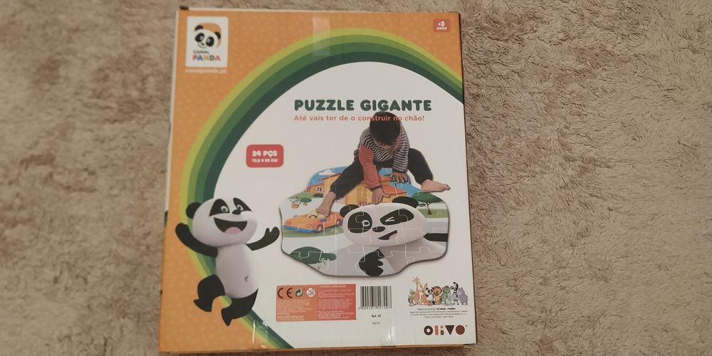 Puzzle Gigante do Panda
