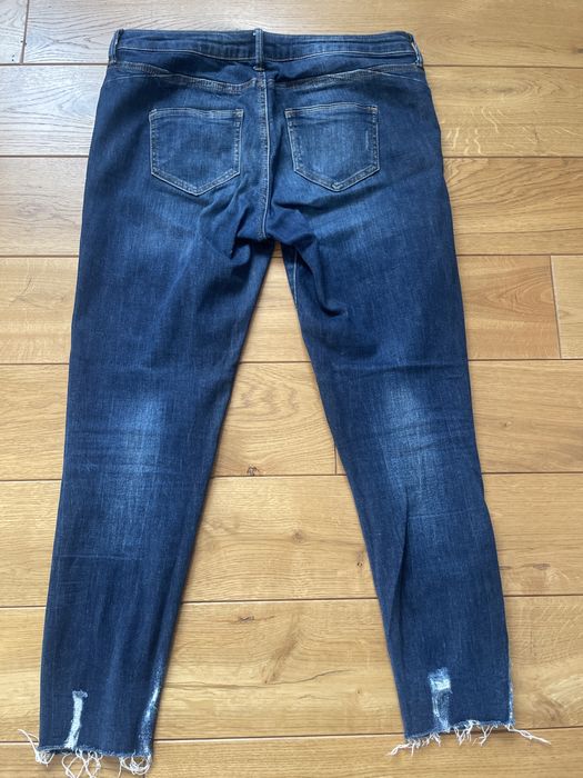 Spodnie jeansowe granatowe