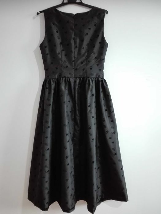 czarna sukienka Halloween 40/42, jak nowa, L-XL