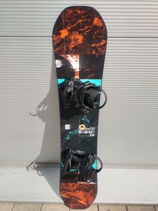 Deska Snowboardowa Burton Radius 125cm + nowe wiązaniami roz.S !WYSYŁKA!!!