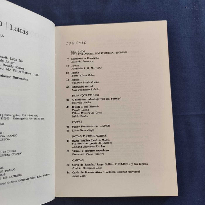 Revista Colóquio Letras 78 - Março 1984