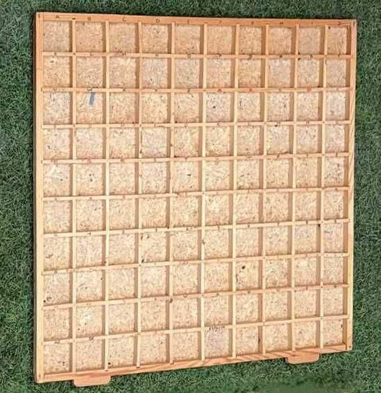 Tabuleiros antigos, expositores de coleções 46X46 cm, restam 3