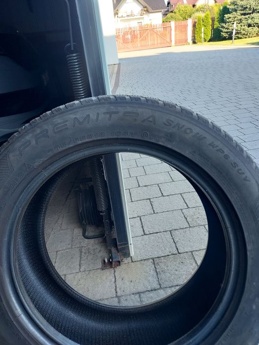 Sprzedam opony zimowe 18stki do SUV