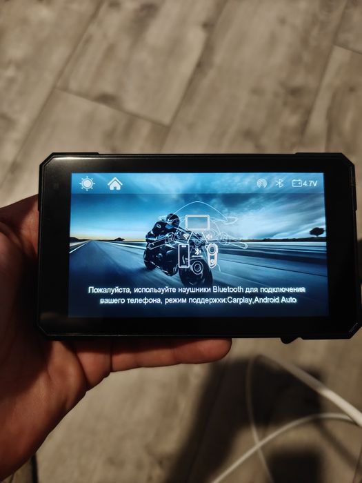 car play. android auto для мотоцикла-мопеда