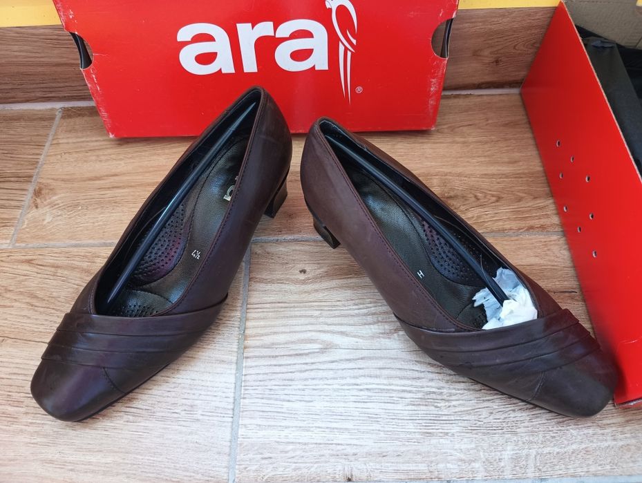 Buty damskie skórzane