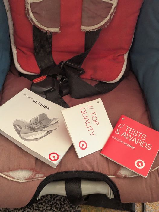 Cadeira Bebe Concord Ultimax 0 - 18 Kg Usada