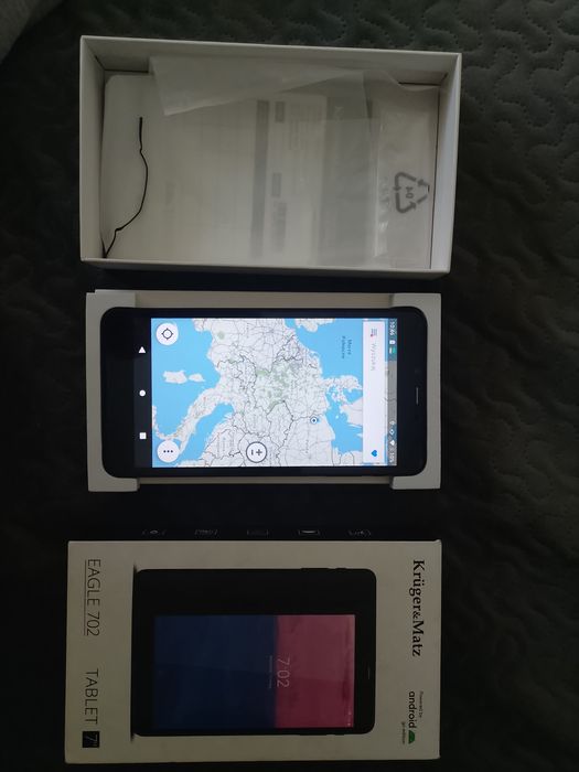 Tablet z wgrana nawigacja sygic