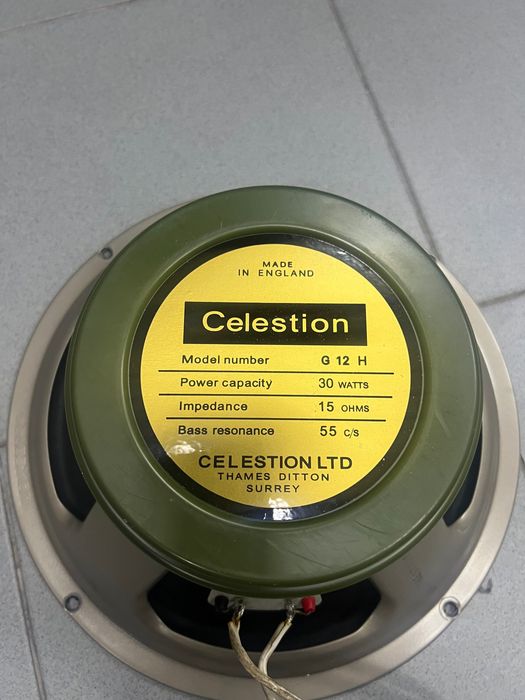 продам динамики Celestion G-12-H, 15-16 ohm made in England  original