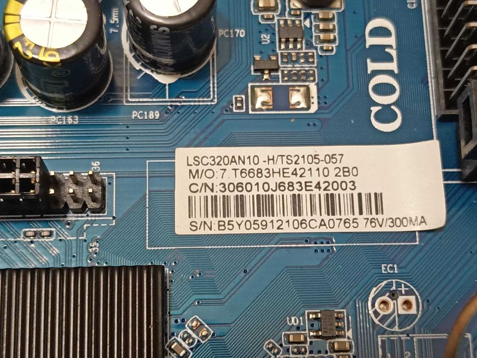 Tv Qilive 32 Placa e perifericos a trabalhar