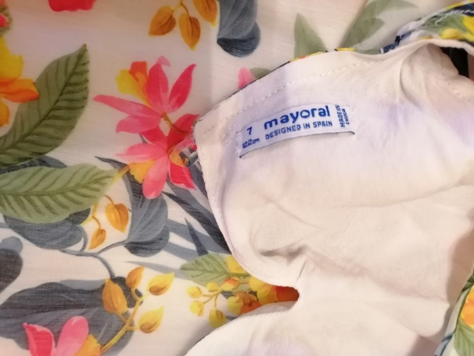 Vestido mayoral menina 7 anos