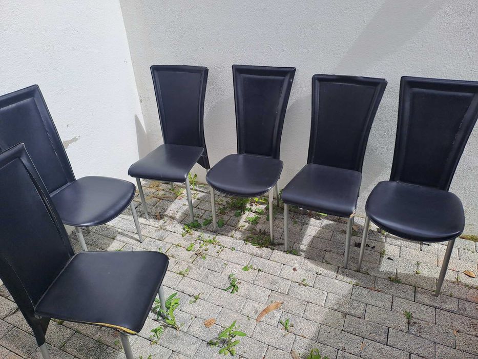 Conjunto de 6 Cadeiras de Sala de Jantar