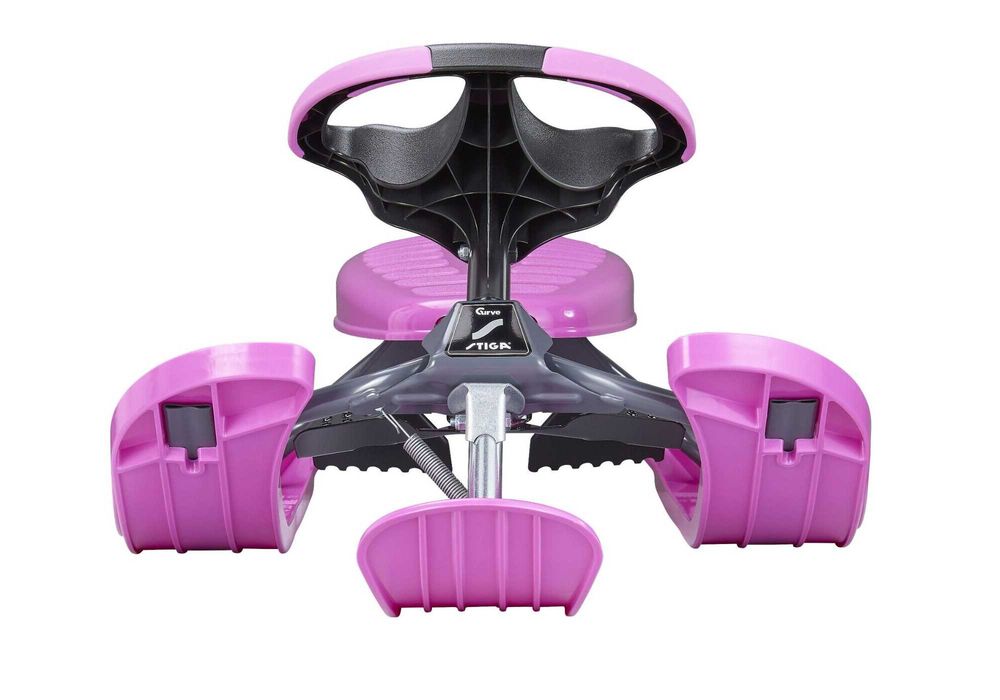 Nartosanki STIGA Snowracer PRO kierownica hamulec zwijacz sznurka pink