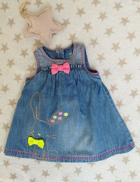 Sukienka jeansowa Next r. 62