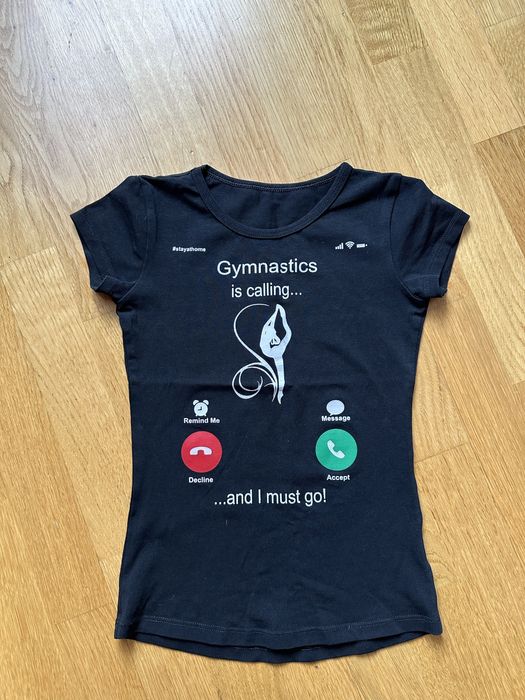 Футболка для художественной гимнастики