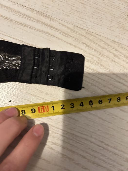Biustonosz czarny 75C Amoena dla amazonek